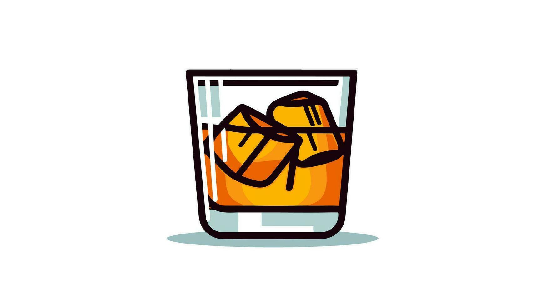 whisky glas icoon verheffen uw ontwerp met de tijdloos charme van whisky bekers vector