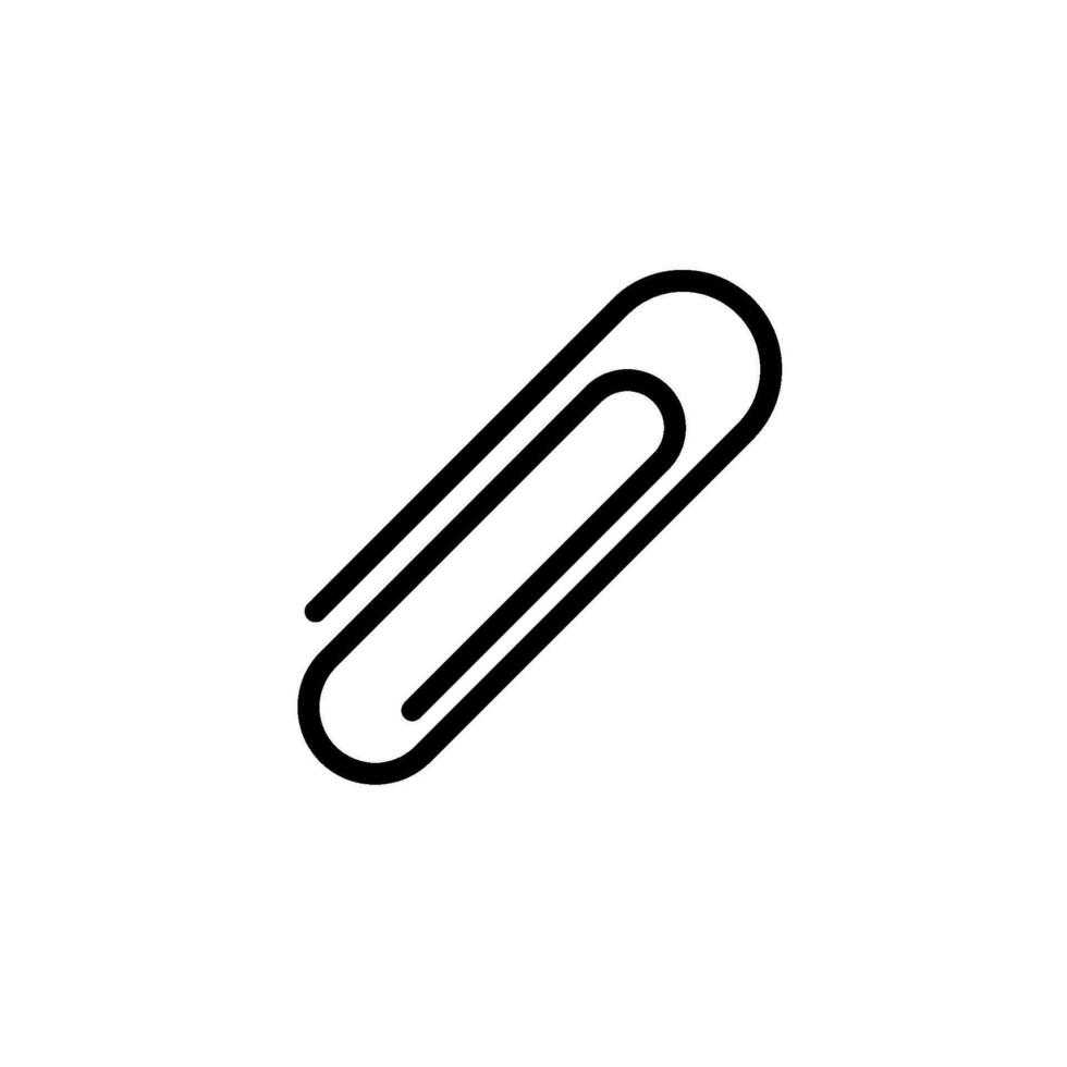 paperclip teken symbool vector