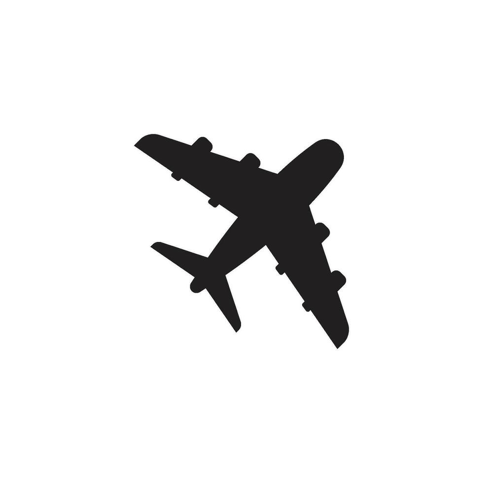 vliegtuig pictogram vector