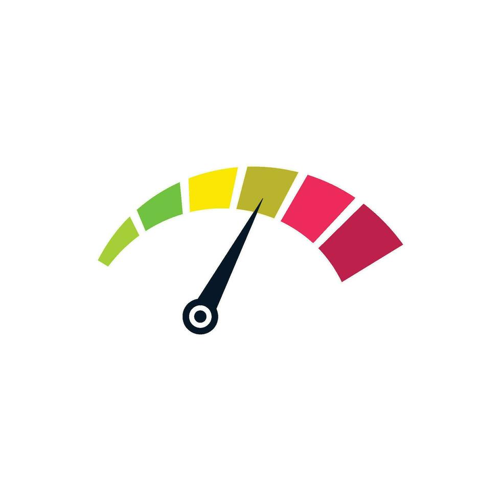 snelheidsmeter pictogram vector