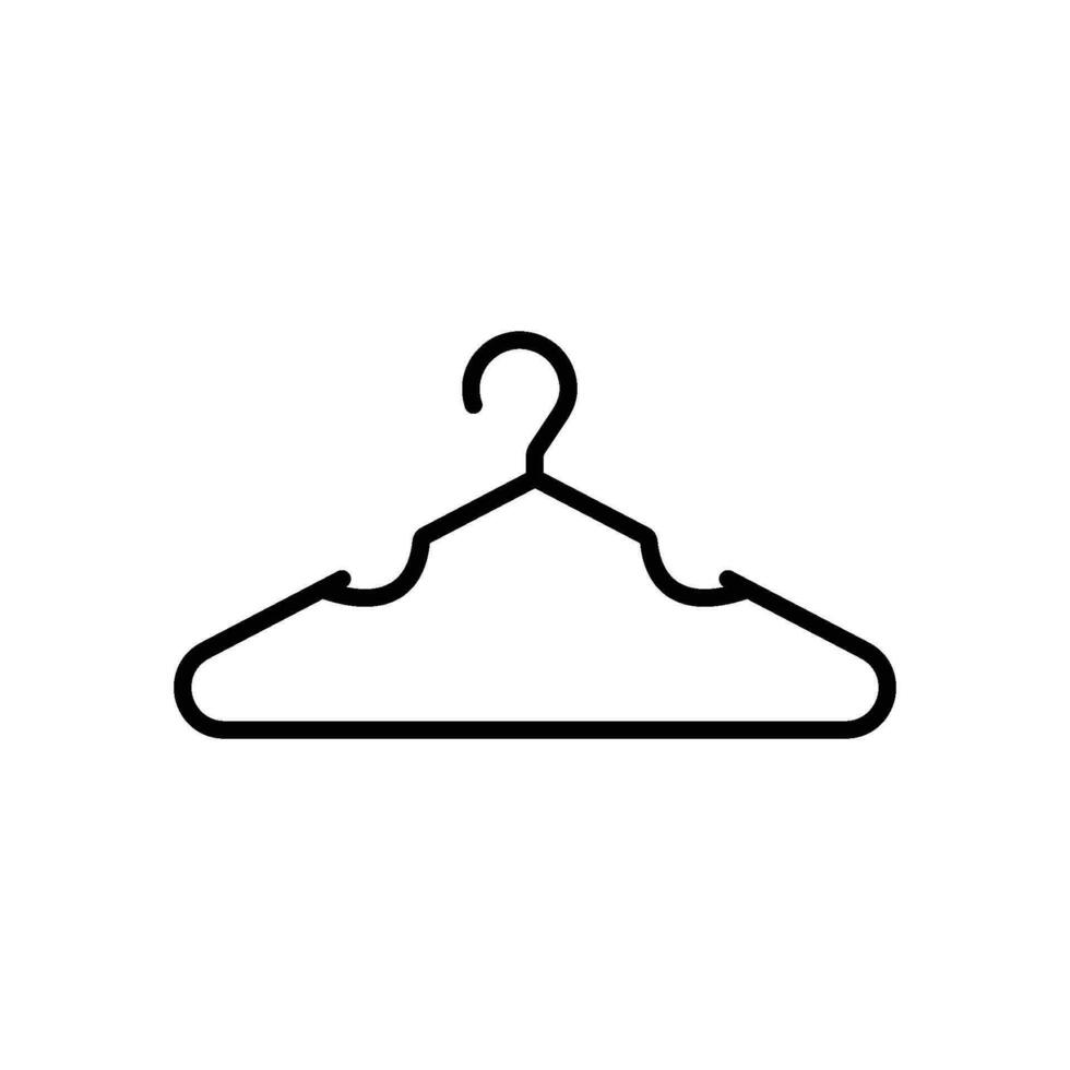 hangers pictogram vector