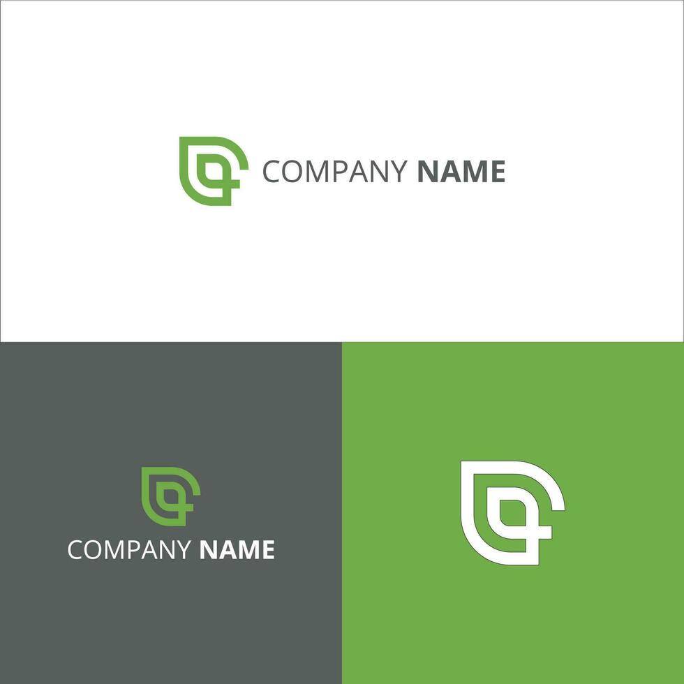 eerste cq, qc modern logo icoon ontwerp. brief cq alpha logo ontwerp sjabloon vector