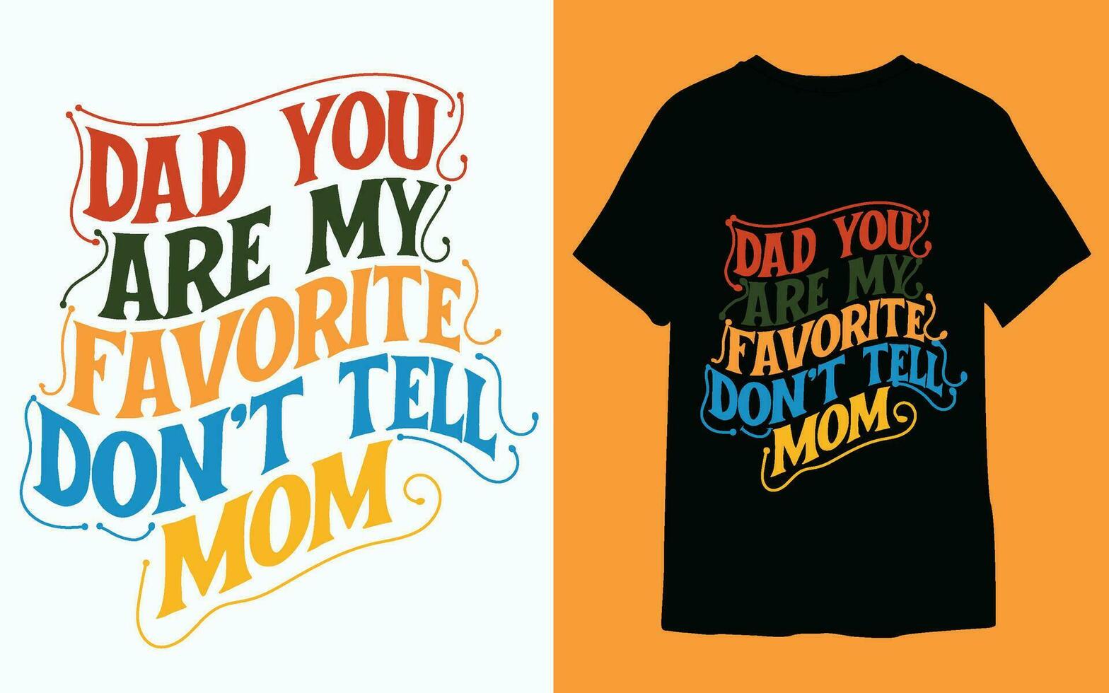 wijnoogst typografie vader dag t-shirt ontwerp, vader en kind liefde t-shirt ontwerp. vector