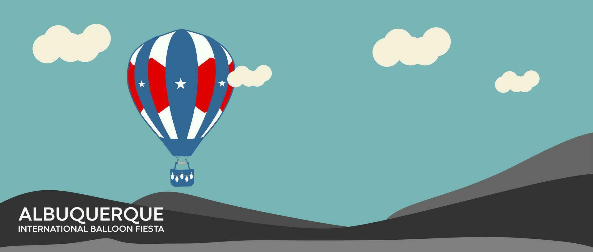 Albuquerque Internationale ballon feest vector