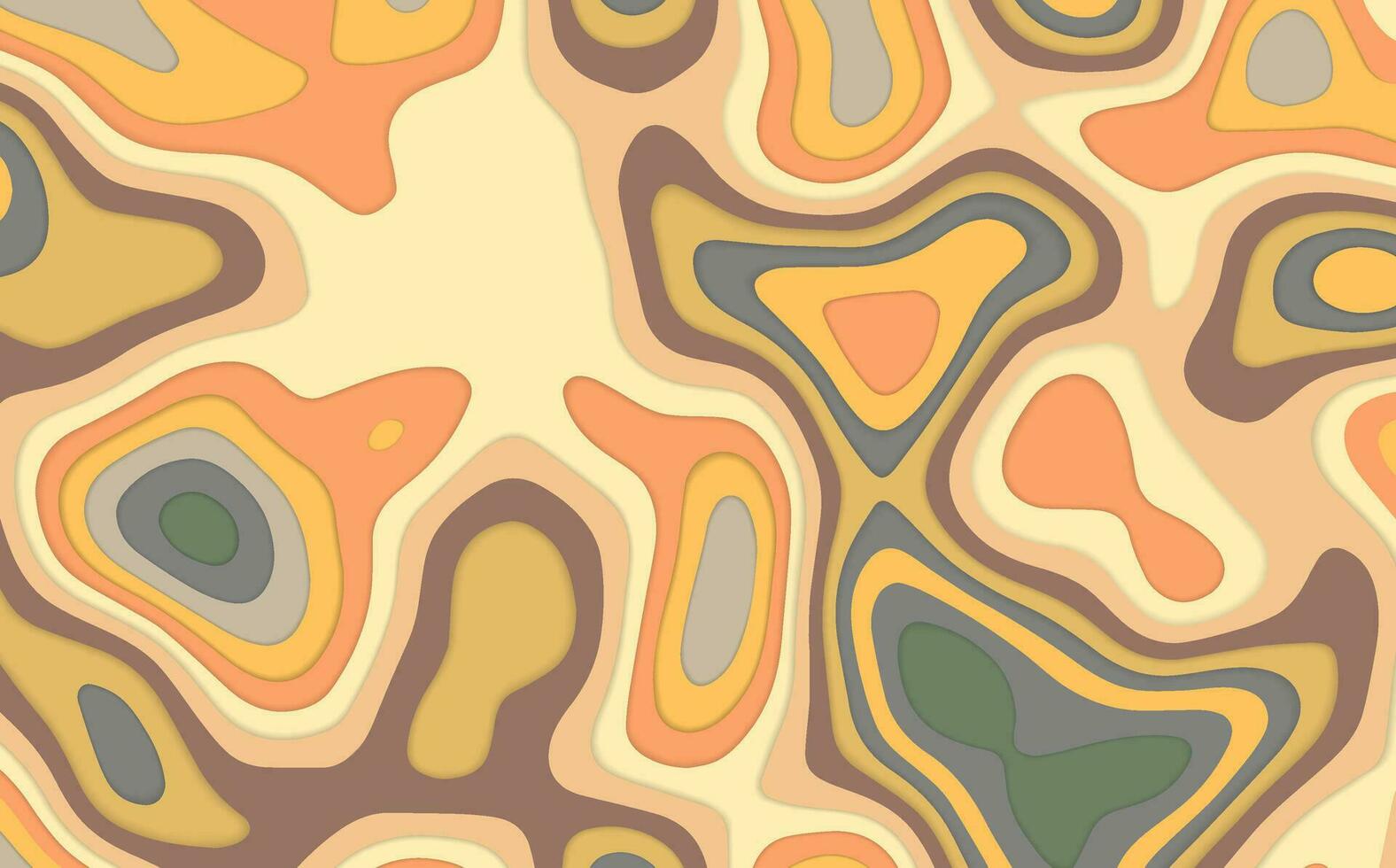abstract papier besnoeiing kleurrijk streep lijn golvend patroon achtergrond. gemakkelijk ontwerp voor meerdere lagen sjabloon. vector