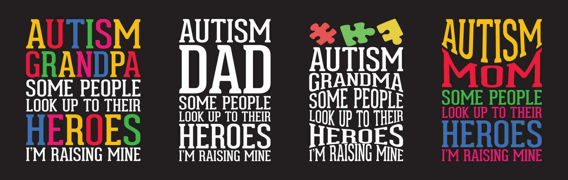 autisme t overhemd ontwerp bundel, vector autisme t overhemd ontwerp, autisme shirt, autisme typografie t overhemd ontwerp verzameling