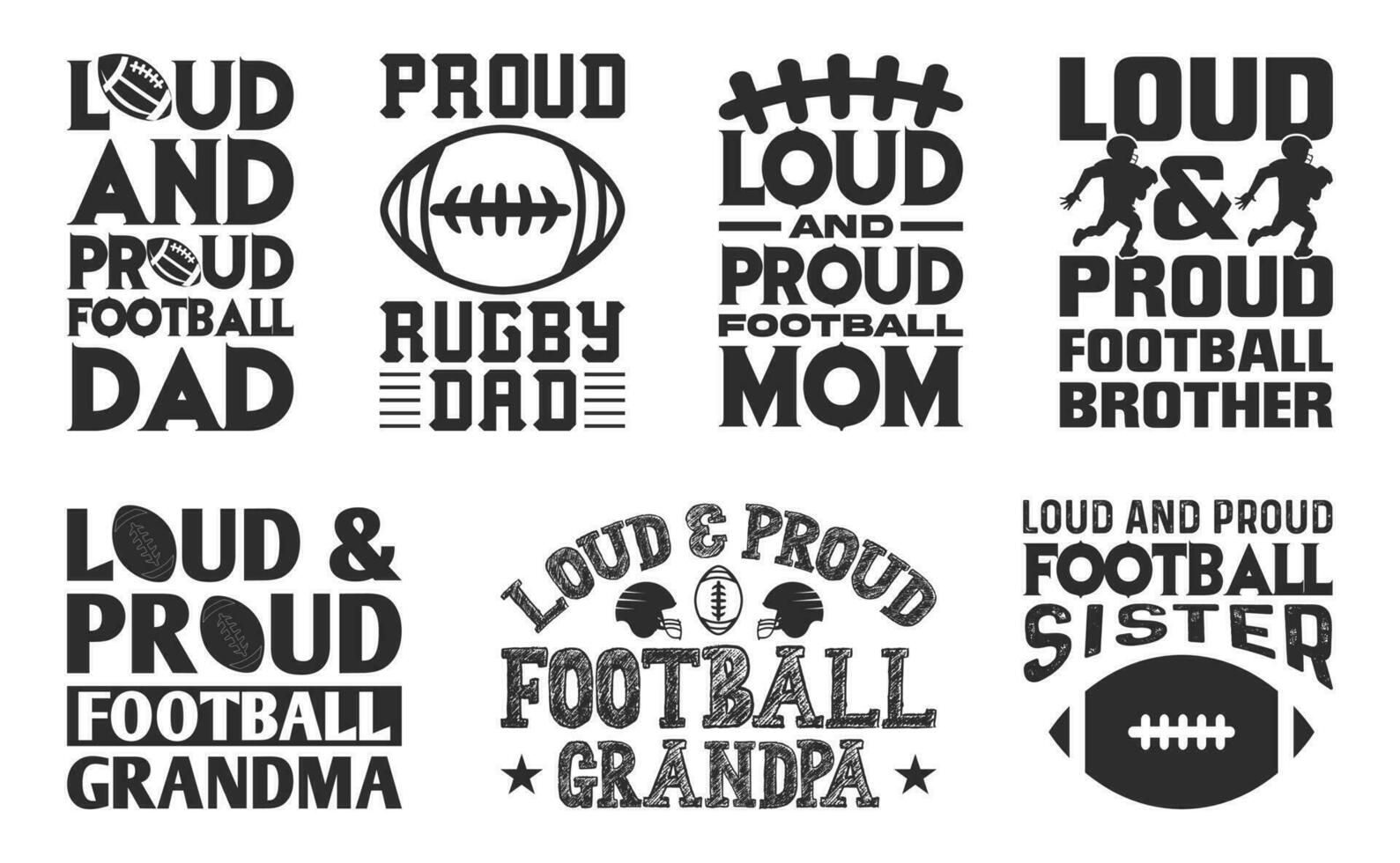 rugby t overhemd ontwerp bundel, vector Amerikaans Amerikaans voetbal t overhemd ontwerp, rugby shirt, Amerikaans Amerikaans voetbal typografie t overhemd ontwerp verzameling