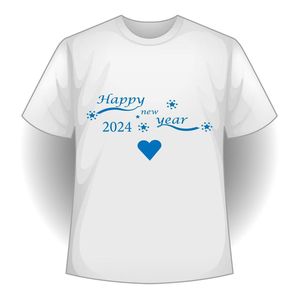 wit t-shirt ontwerp sjabloon. vector