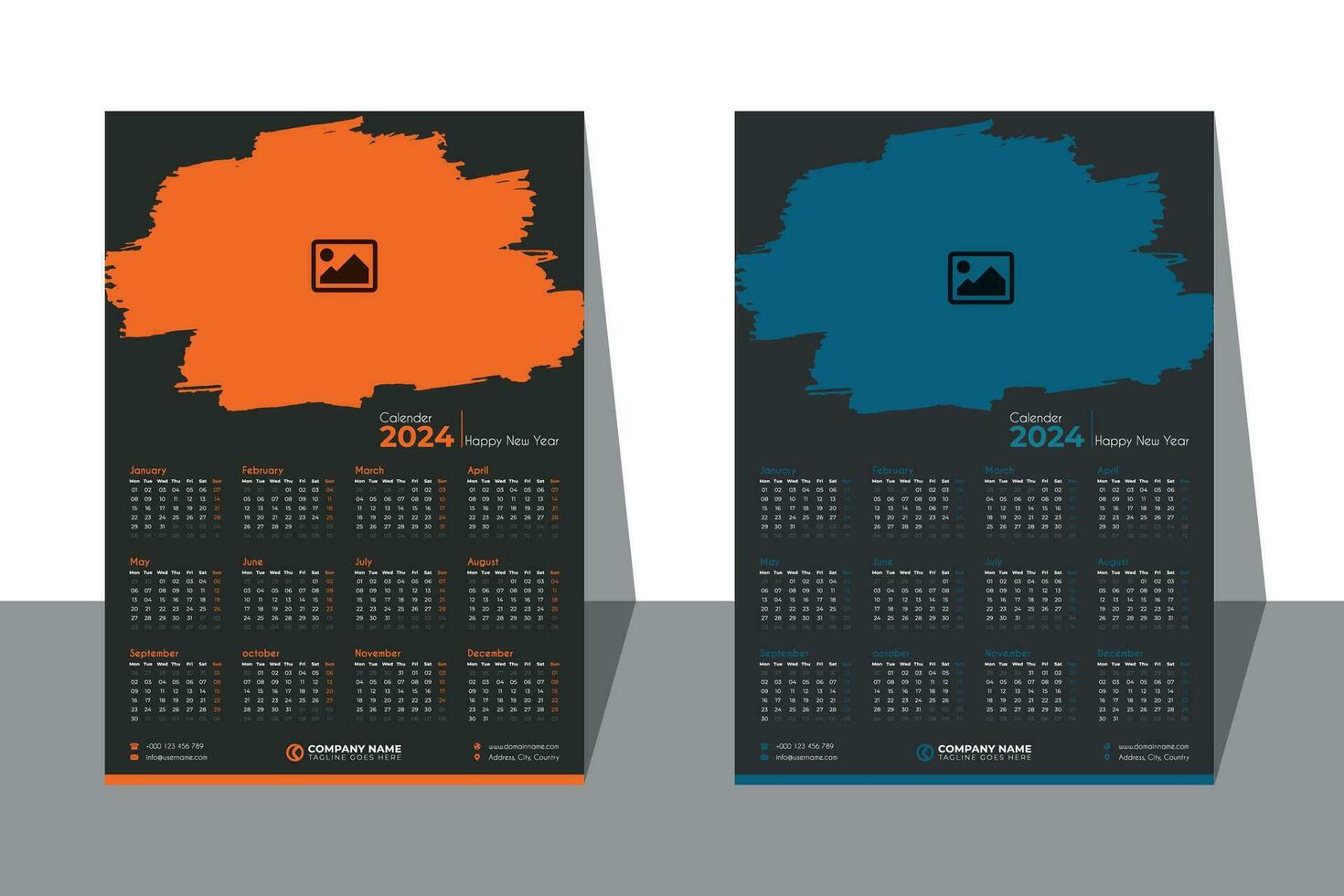 muur kalender 2024, muur kalender ontwerp sjabloon voor 2024, gemakkelijk, schoon, en elegant ontwerp voor 2024,2024muur kalender sjabloon ontwerp, muur kalender 2024 vector