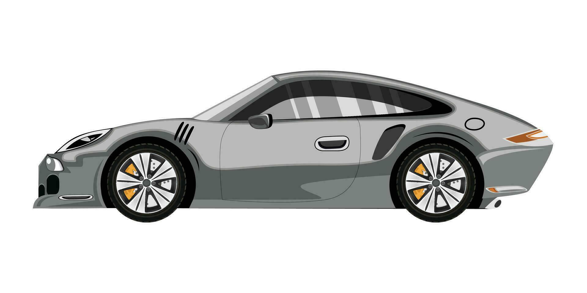 modern luxe sport- auto illustratie vector