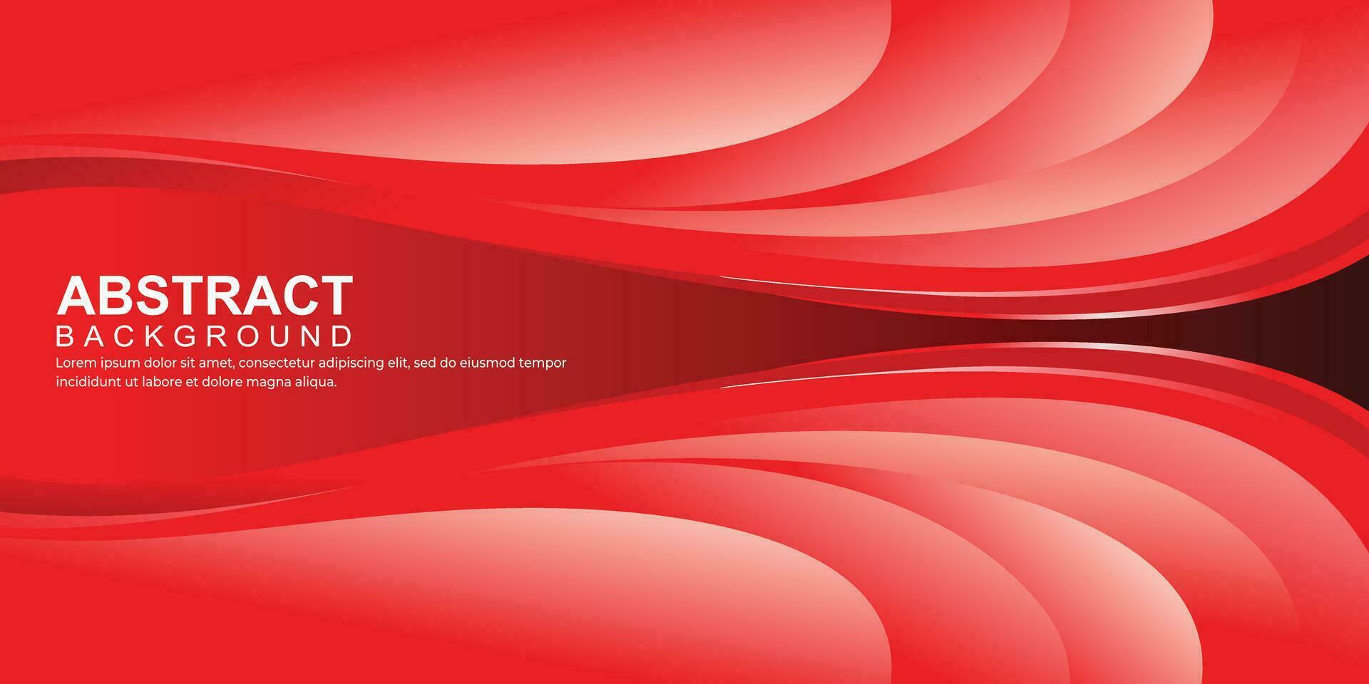 golvend rood abstract ontwerp vector voor achtergrond