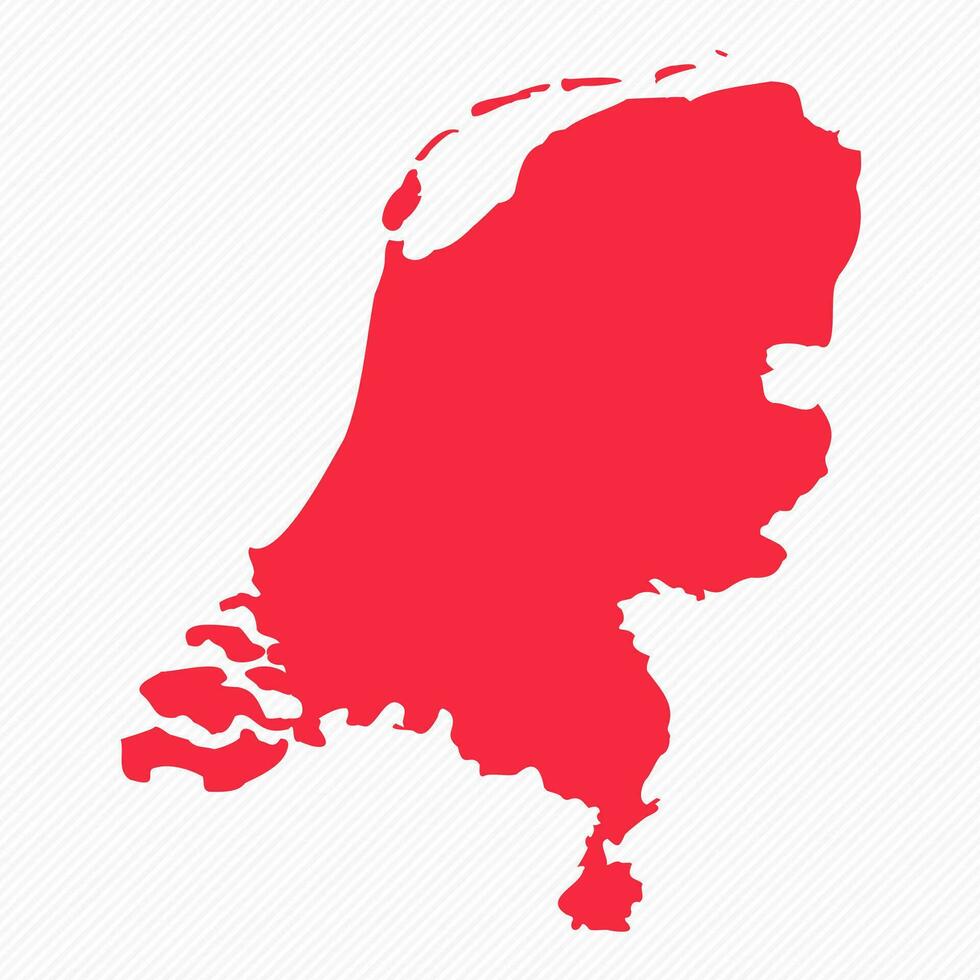 abstract Nederland gemakkelijk kaart achtergrond vector