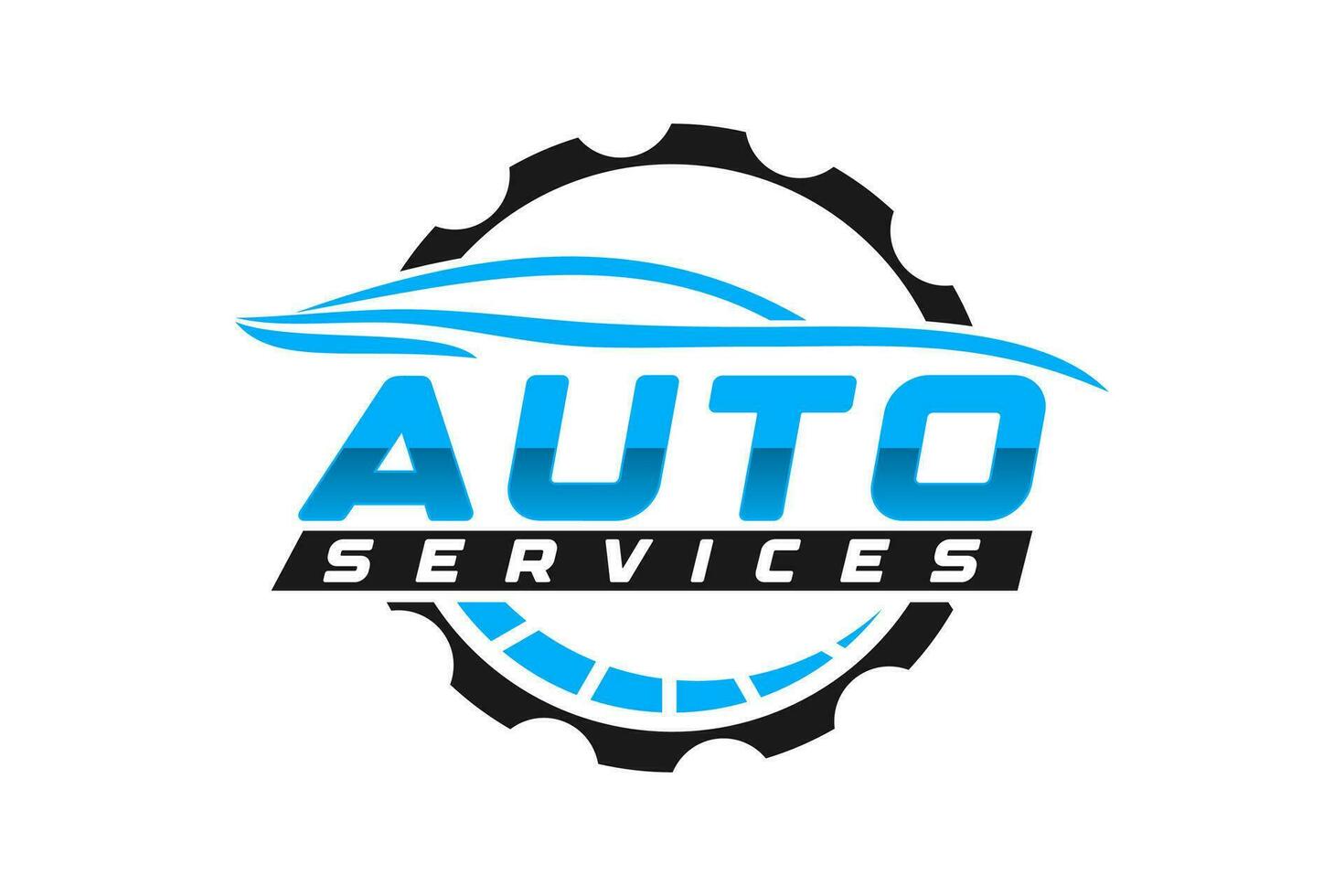 auto garage premium concept logo ontwerp vector