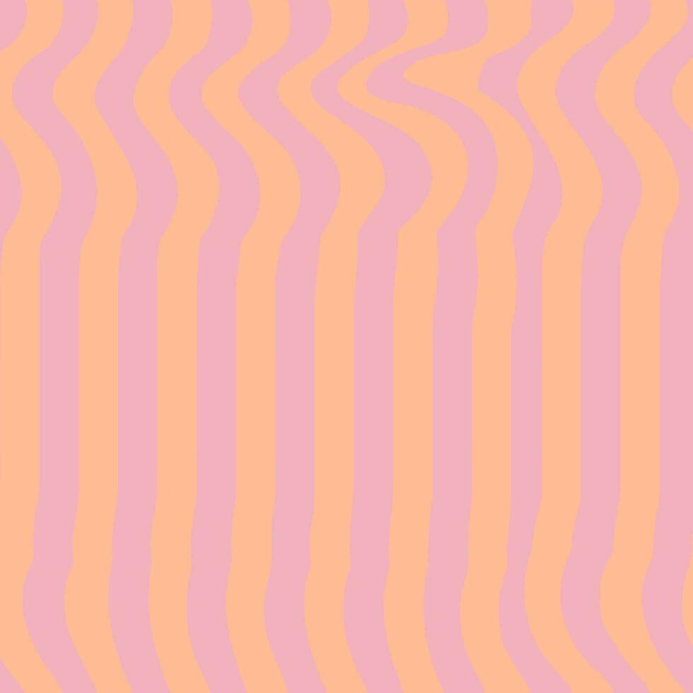 groovy retro naadloos patroon. golvend regenboog achtergrond voor modieus funky afdrukken. trippy psychedelisch kolken zomer achtergrond. vector