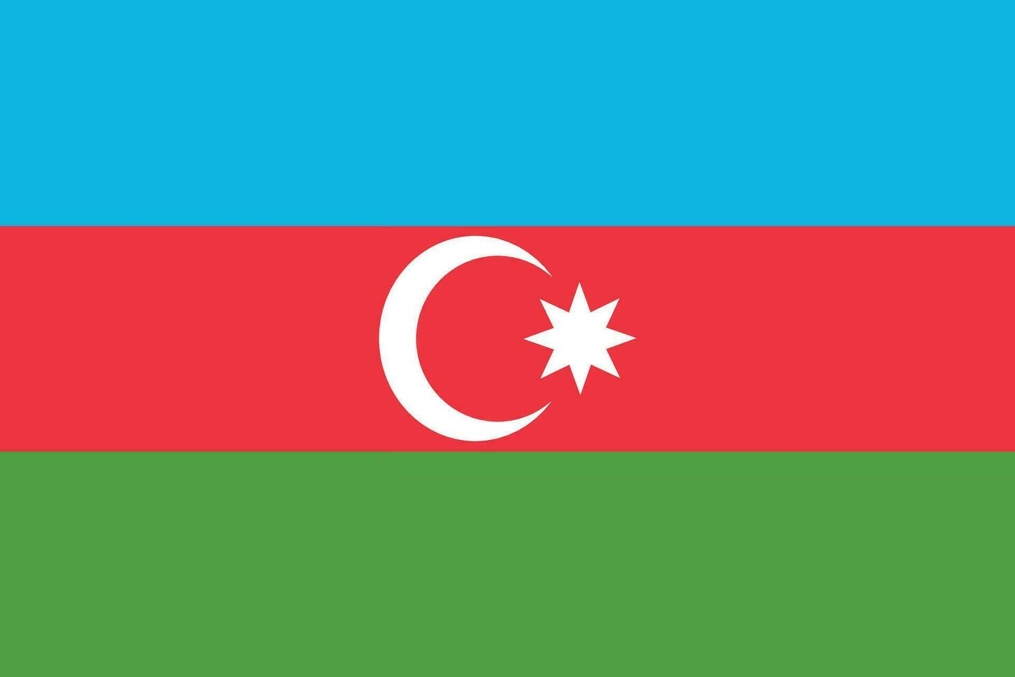 Azerbeidzjan vlag ontwerp vorm geven aan. vlag van Azerbeidzjan vorm vector