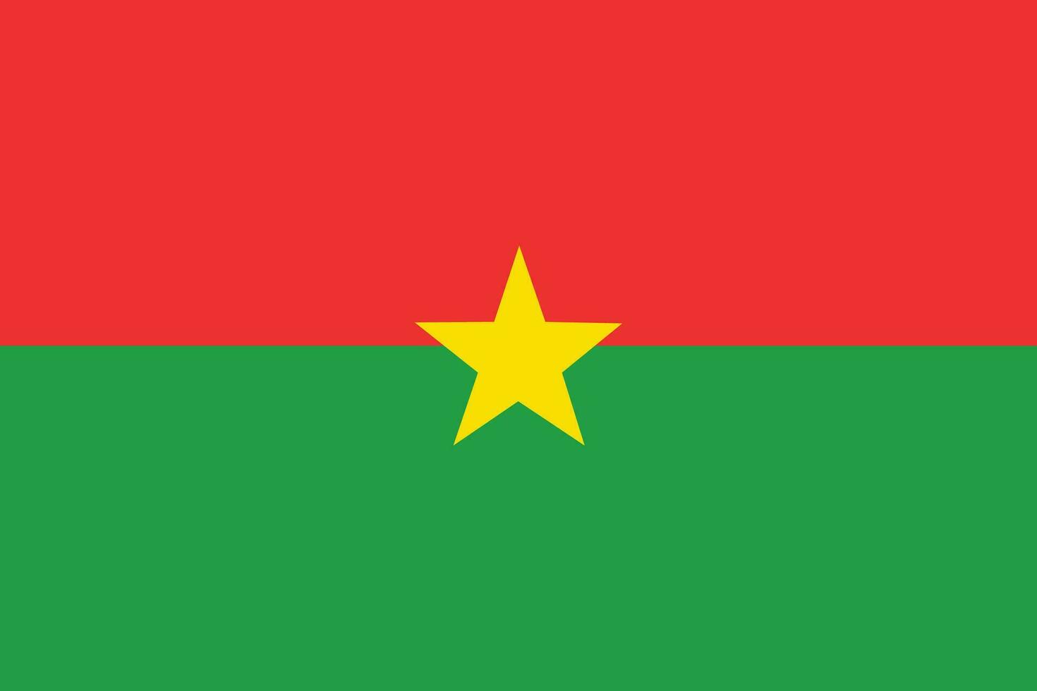 Burkina faso vlag. vlag van Burkina faso vorm vector