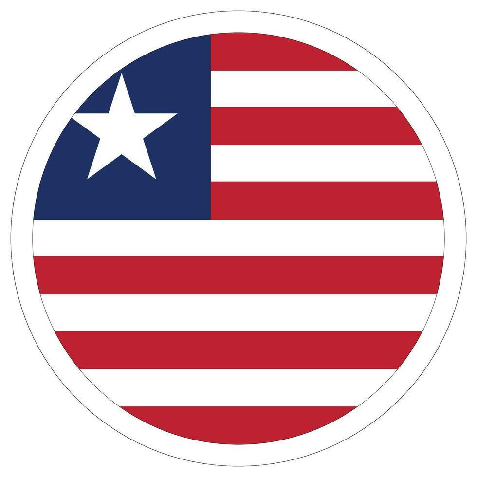 Liberia vlag vlag van Liberia ontwerp vorm vector