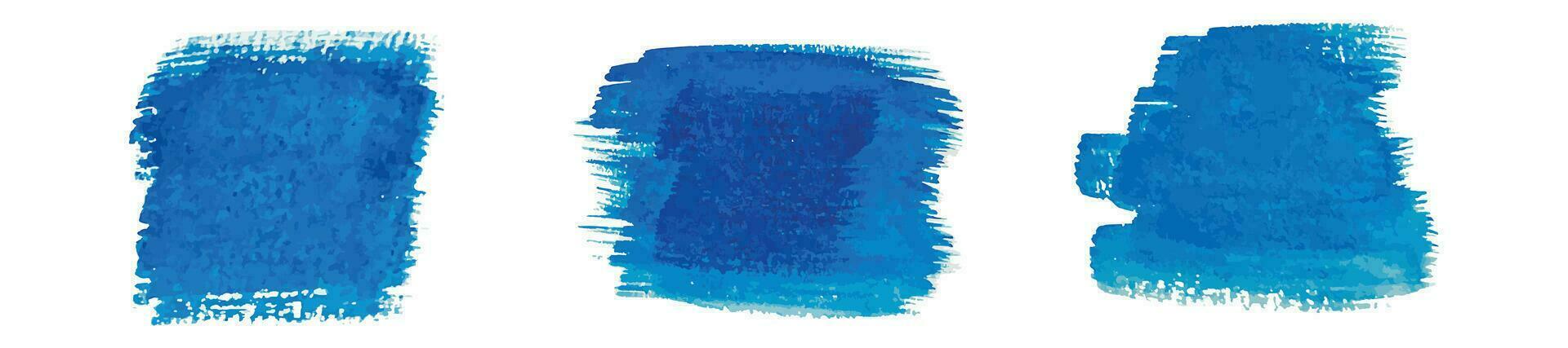 blauw waterverf vlek. waterverf achtergrond. blauw waterverf borstel. vector ontwerp