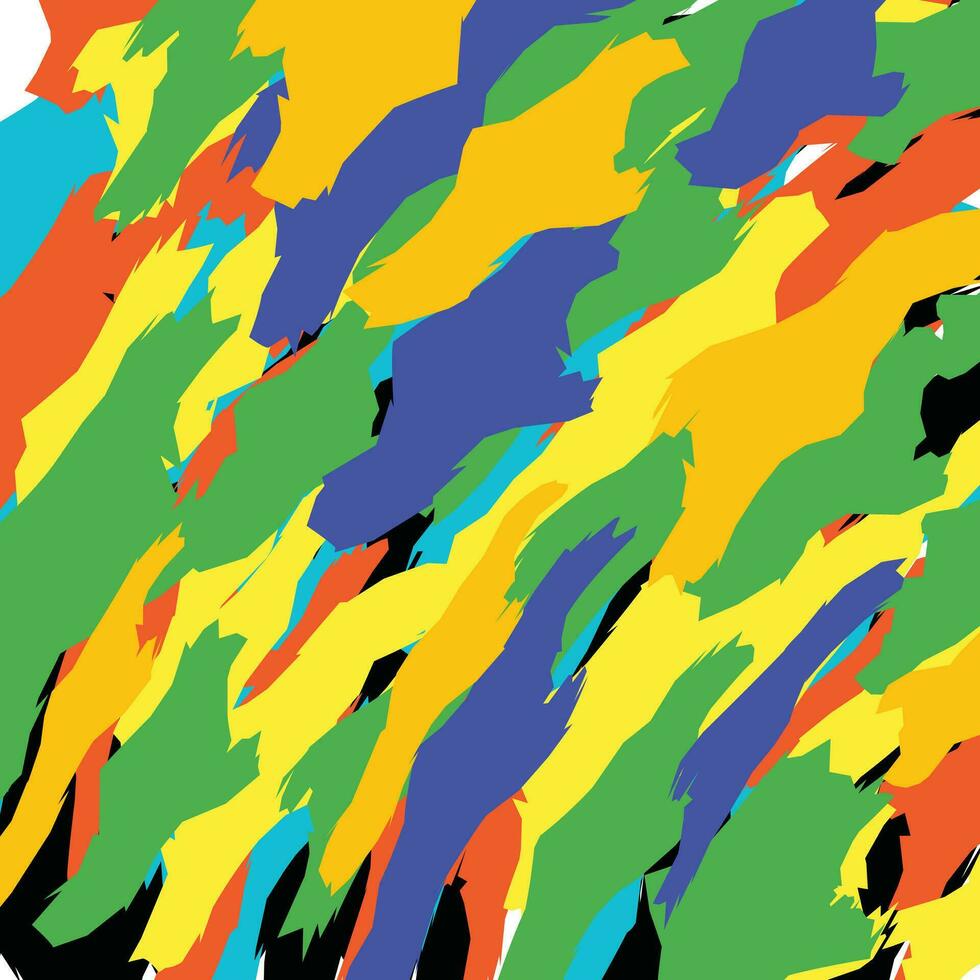 kleurrijk abstract achtergrond ontwerp, met schilderij stijl vector