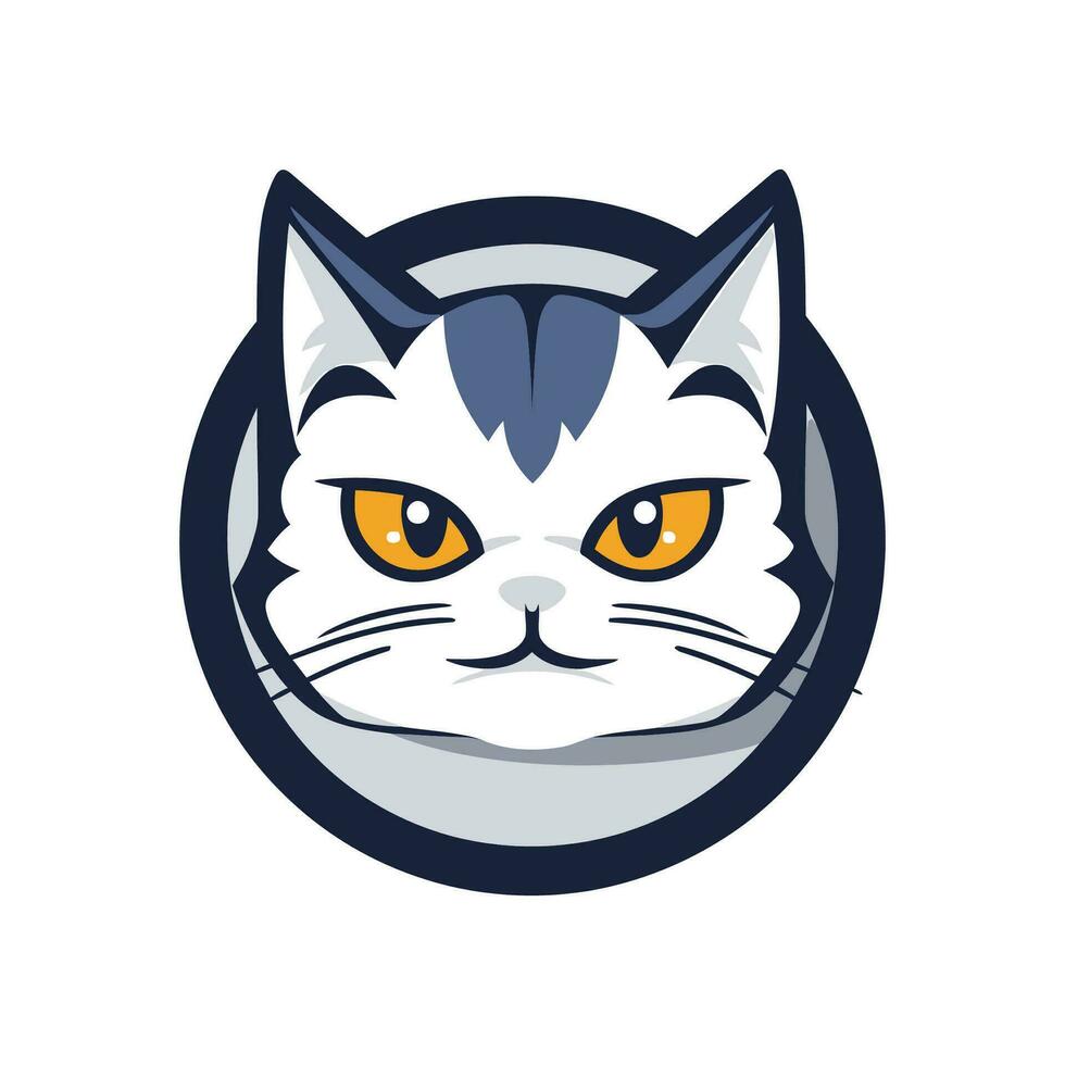 kat logo illustratie vector ontwerp sjabloon