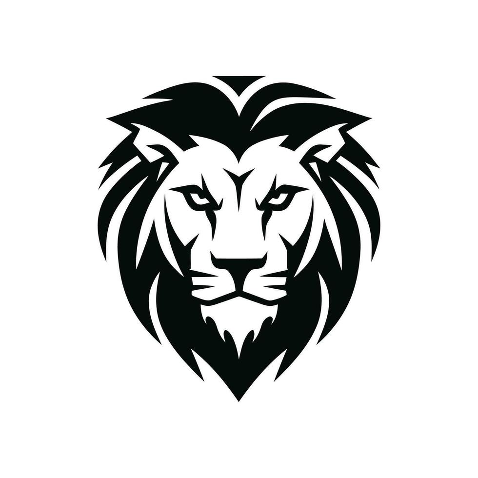 leeuw logo illustratie vector ontwerp sjabloon
