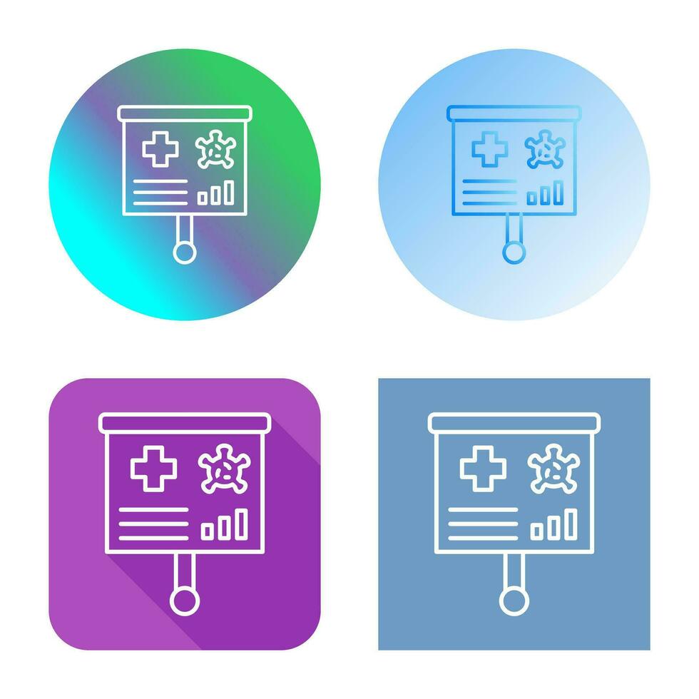 presentatie vector pictogram