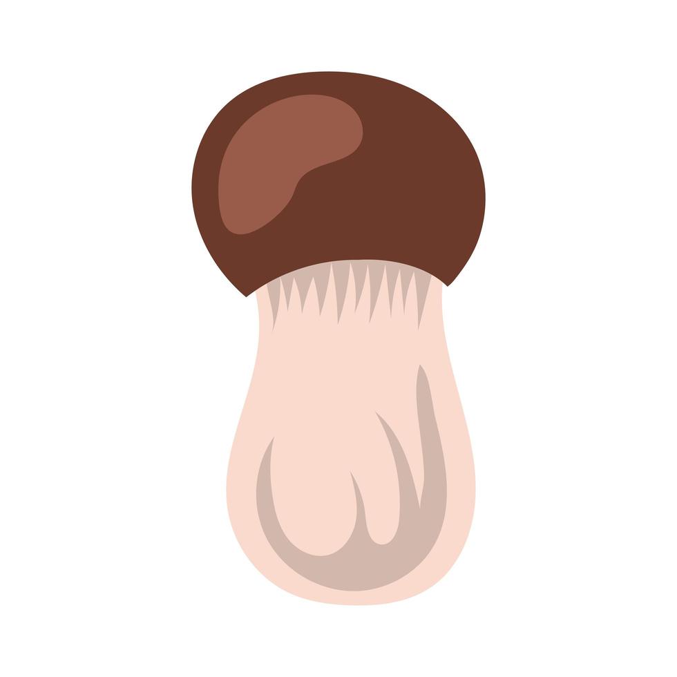 schimmel plant boletus satanas hand tekenen stijlicoon vector