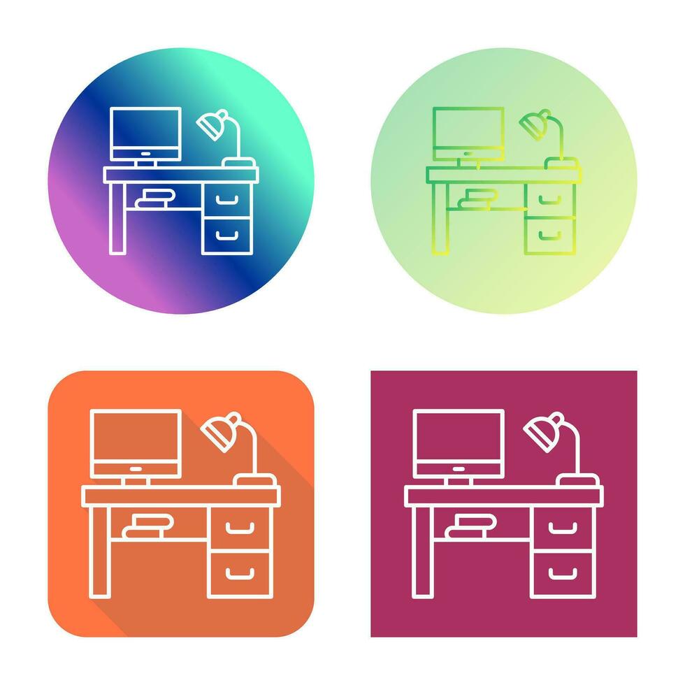 bureau vector pictogram