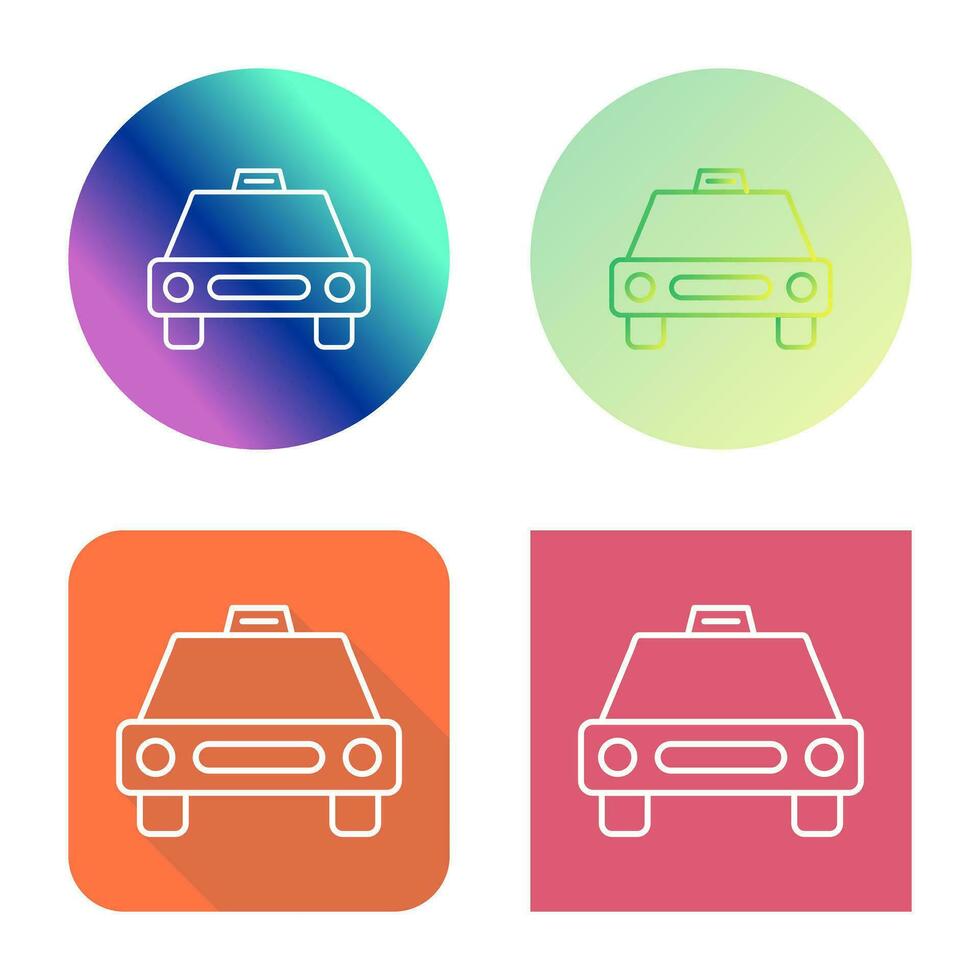 taxi vector icoon