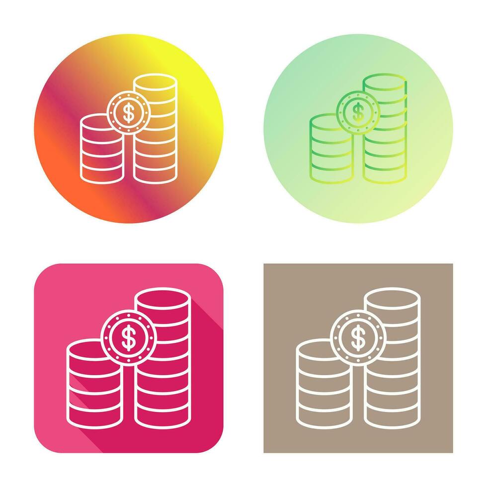 munten vector pictogram