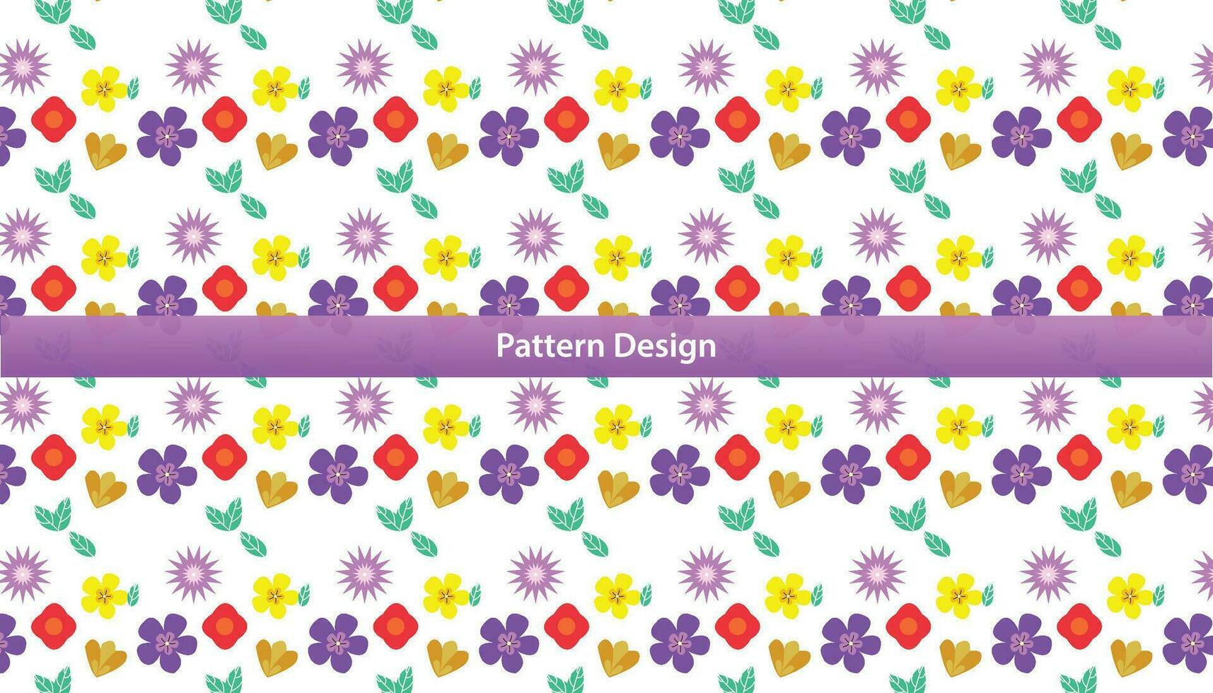 bloem naadloos patroon ontwerp reeks pro vector .