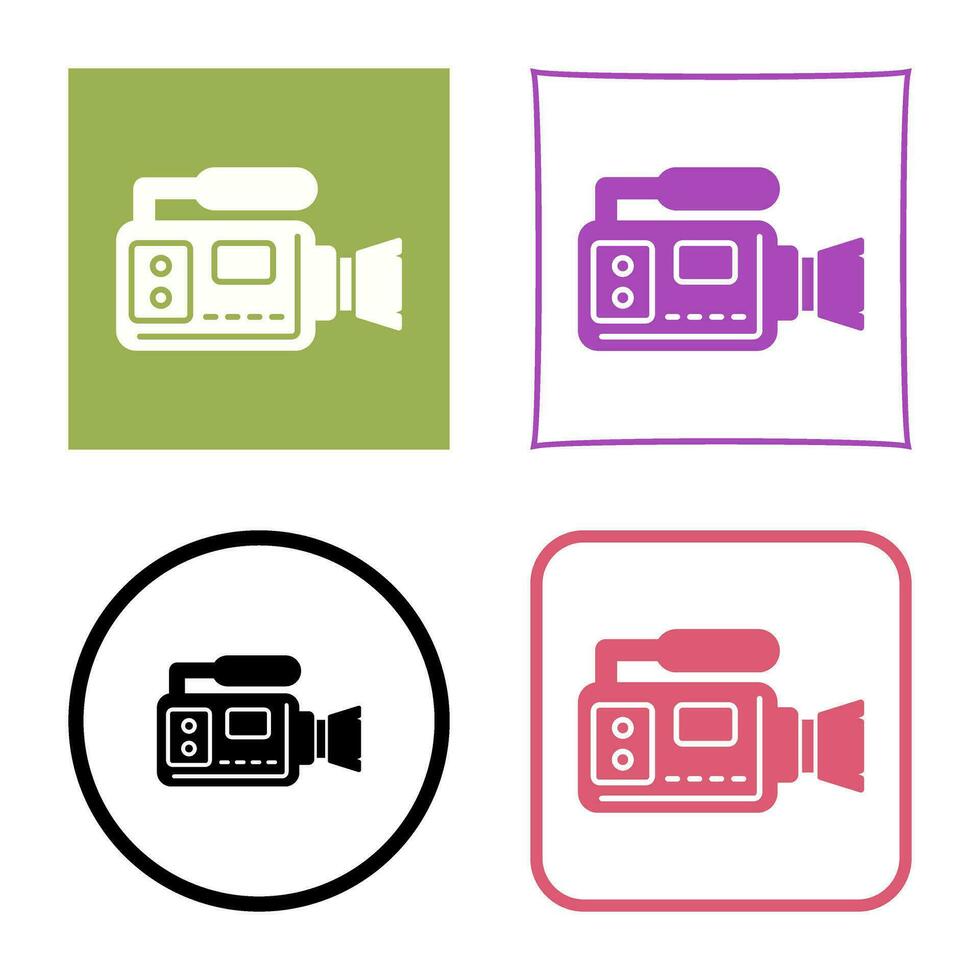 videocamera vector pictogram