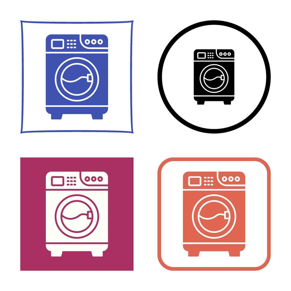 wasmachine vector pictogram