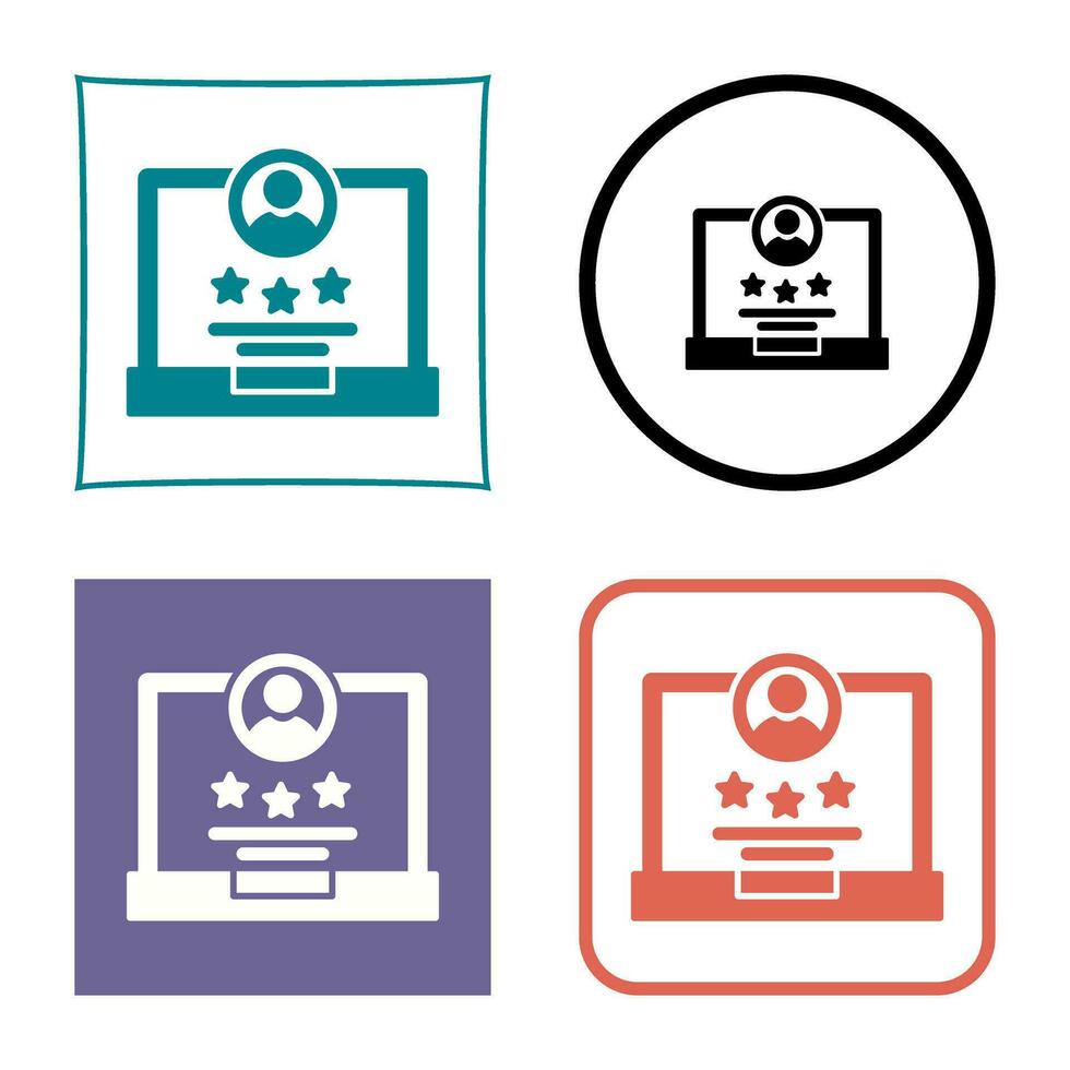 beoordeling vector pictogram