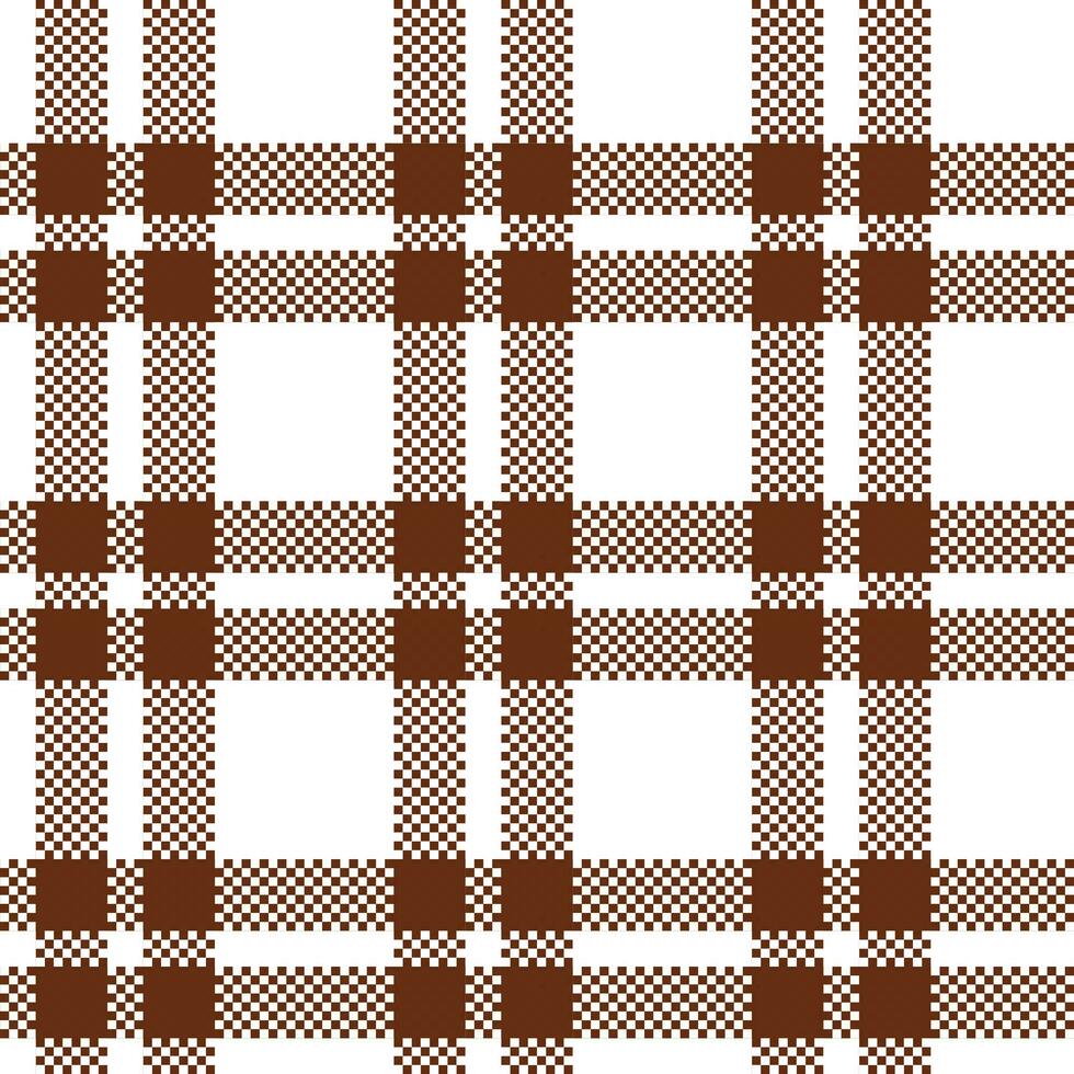 plaid patronen naadloos. schaakbord patroon traditioneel Schots geweven kleding stof. houthakker overhemd flanel textiel. patroon tegel swatch inbegrepen. vector