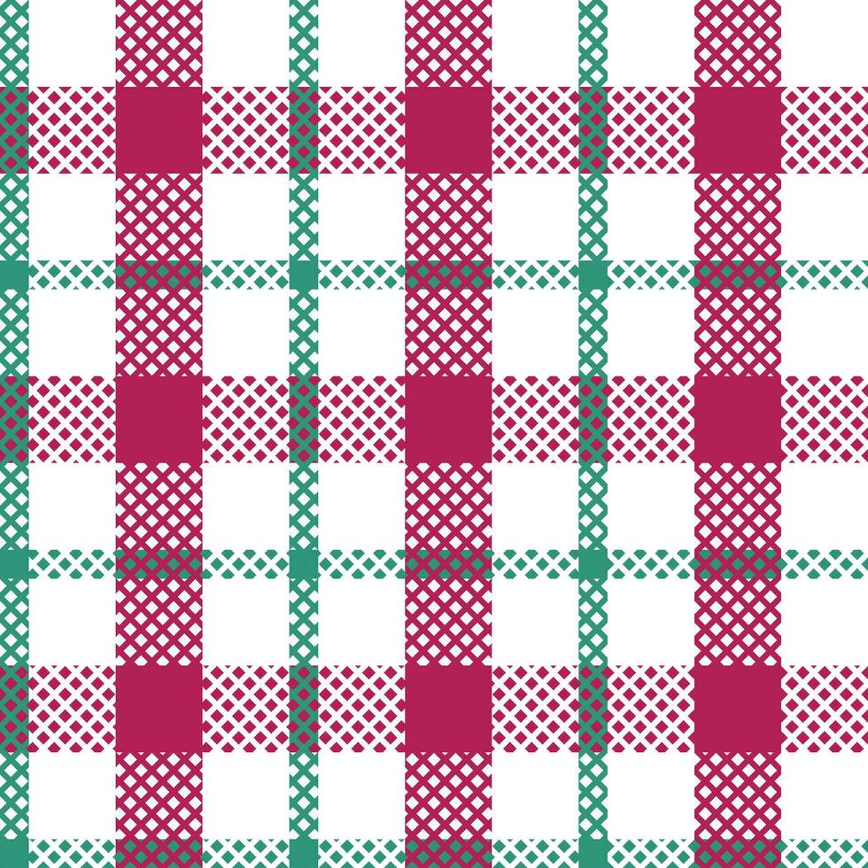 plaid patronen naadloos. Schots plaid, sjabloon voor ontwerp ornament. naadloos kleding stof textuur. vector