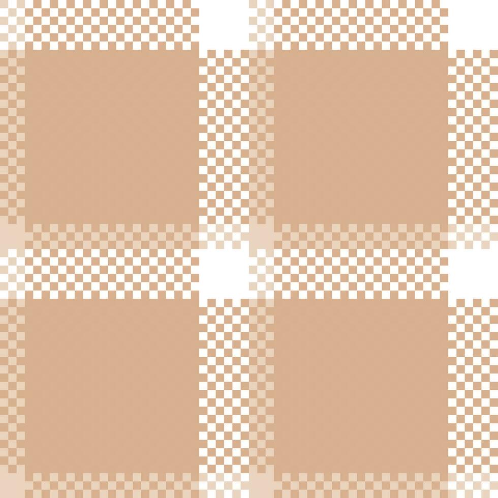Schotse ruit plaid naadloos patroon. katoenen stof patronen. traditioneel Schots geweven kleding stof. houthakker overhemd flanel textiel. patroon tegel swatch inbegrepen. vector