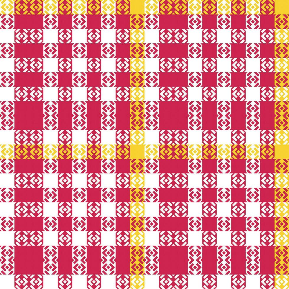 Schotse ruit plaid vector naadloos patroon. katoenen stof patronen. voor sjaal, jurk, rok, andere modern voorjaar herfst winter mode textiel ontwerp.