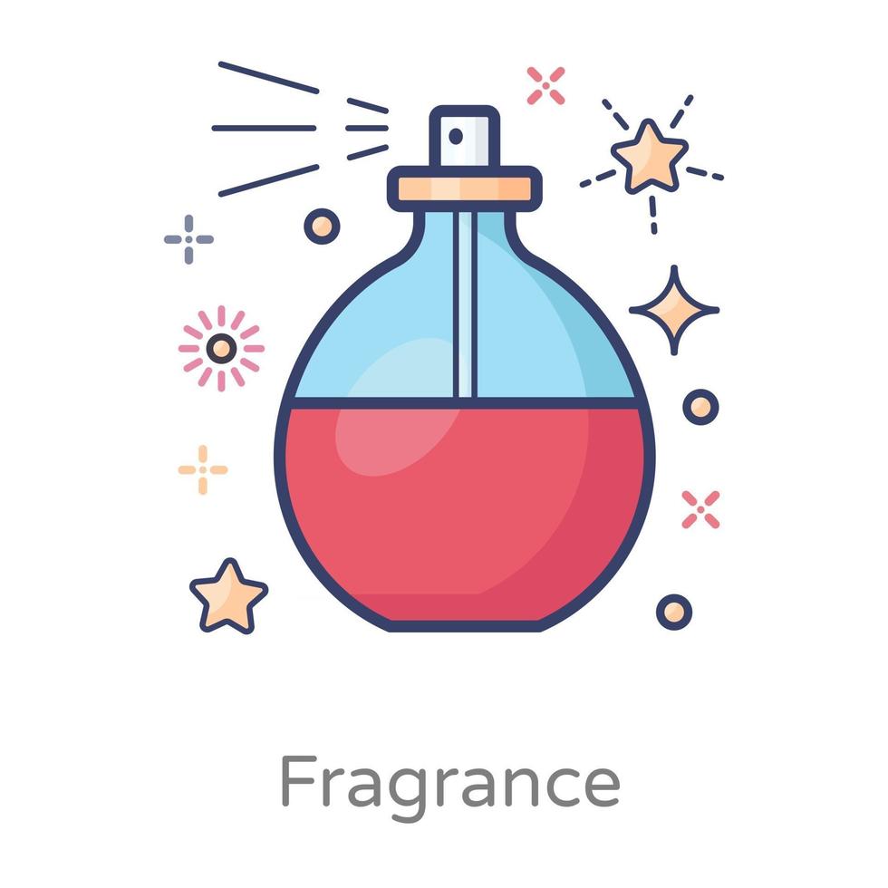 geur parfumflesje vector