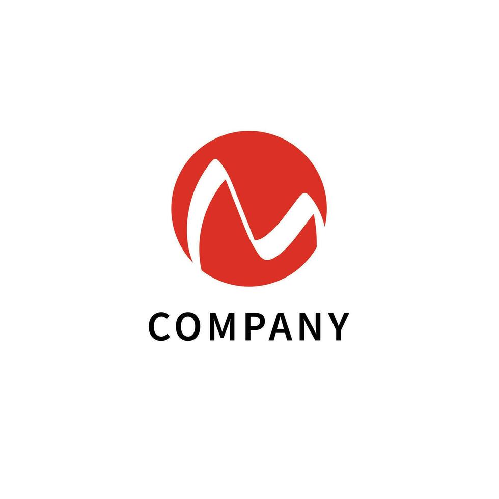 brief m logo icoon sjabloon ontwerp vector illustratie