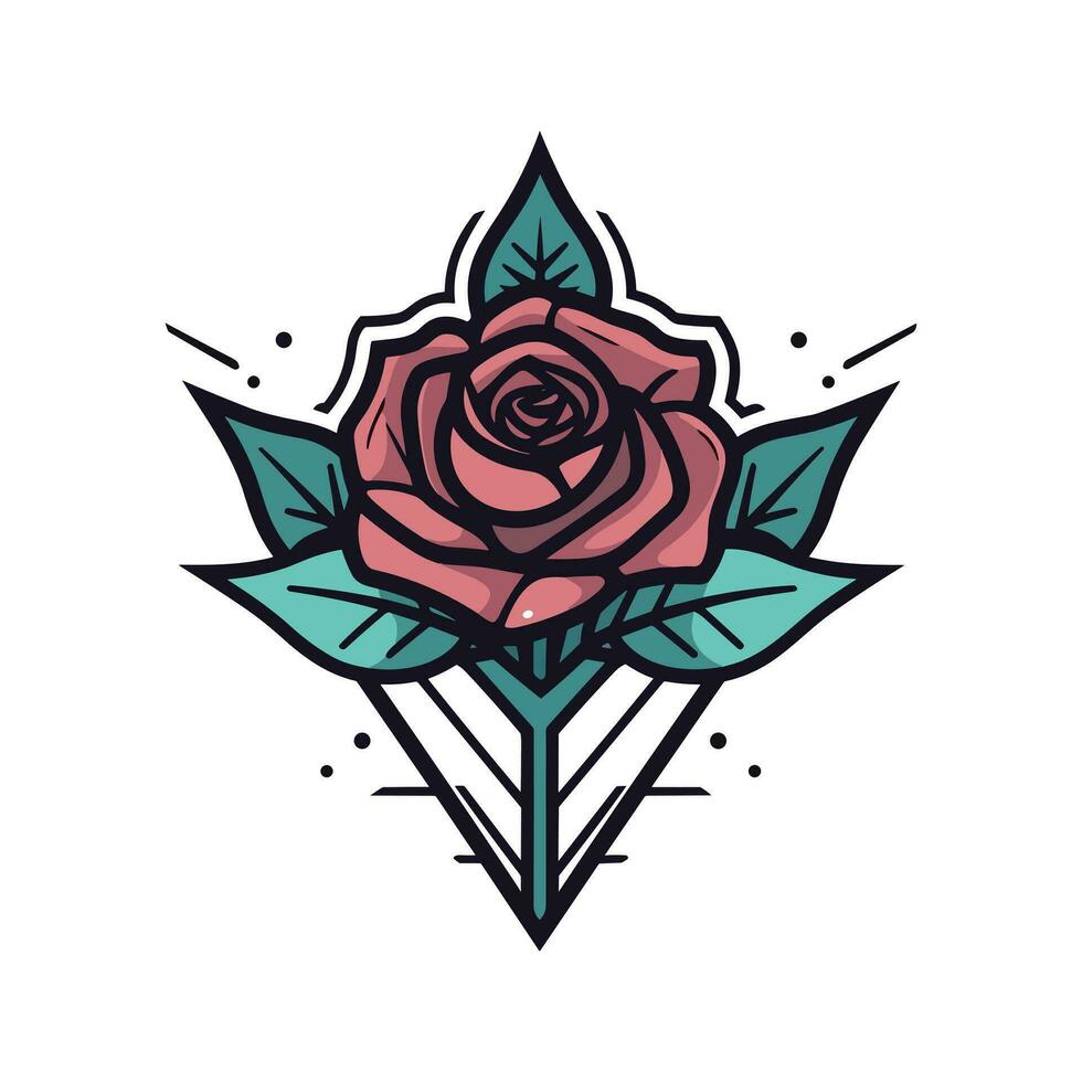 een romantisch rozen bloem vector klem kunst illustratie, oproepen tot liefde en passie, perfect voor bruiloft uitnodigingen en oprecht ontwerpen dat spreken naar de hart