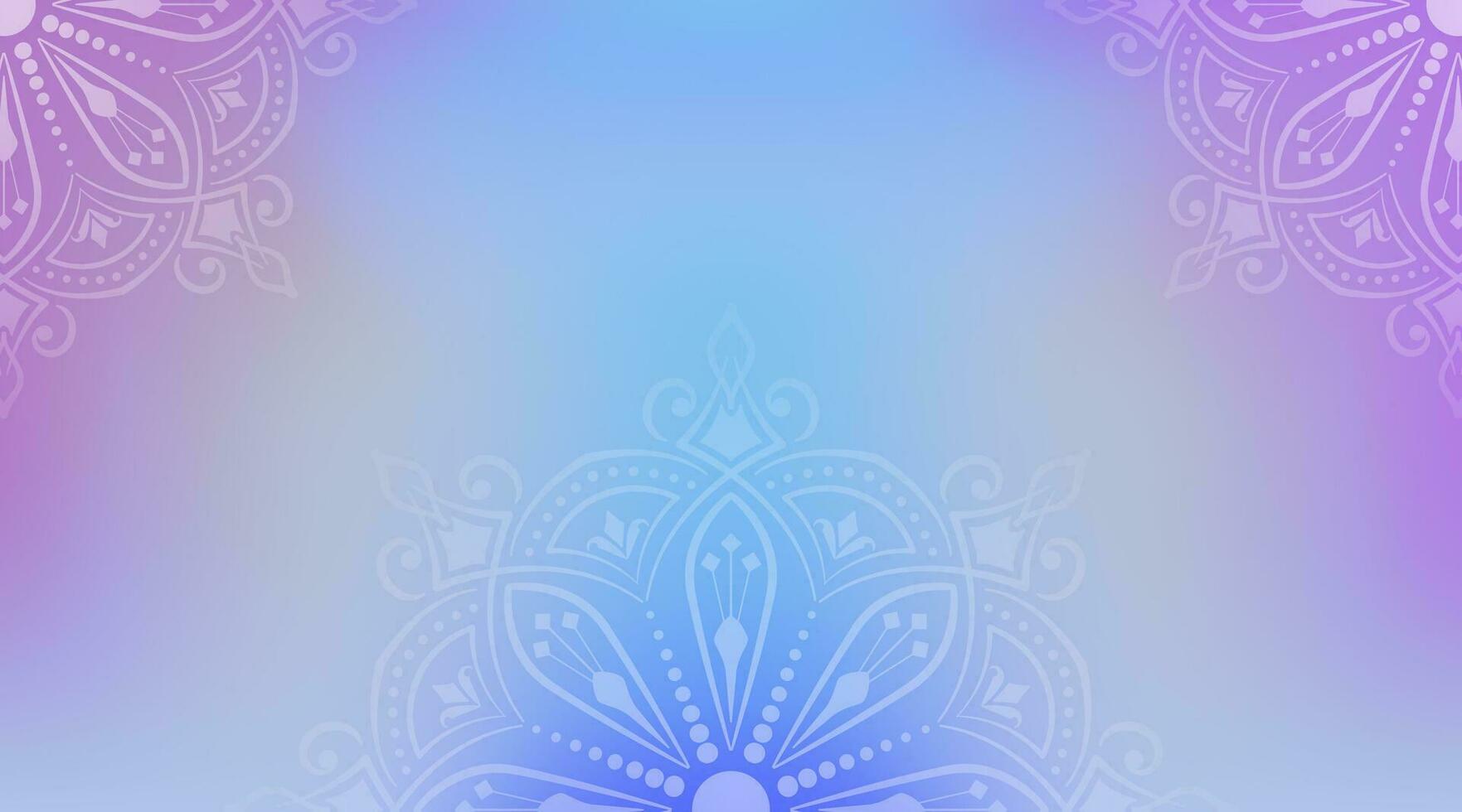 gemakkelijk achtergrond, decoratief mandala ornament vector