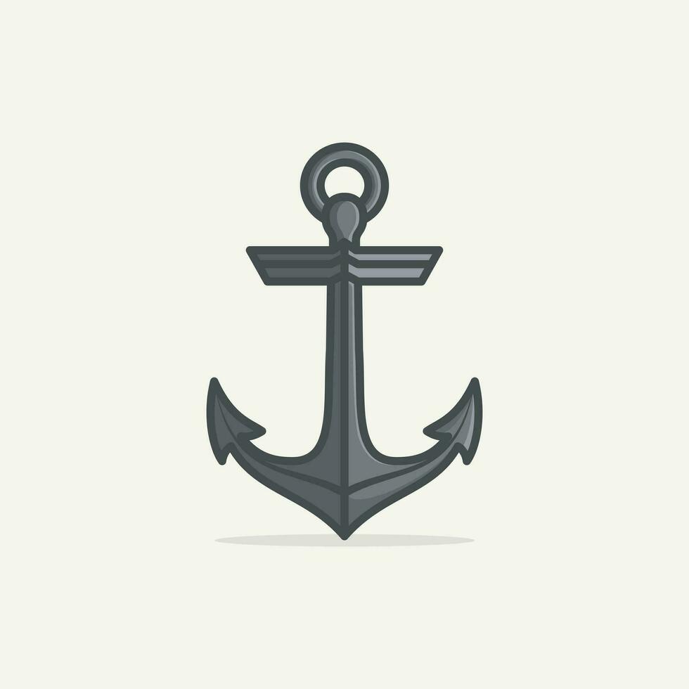 anker logo icoon ontwerp vector sjabloon