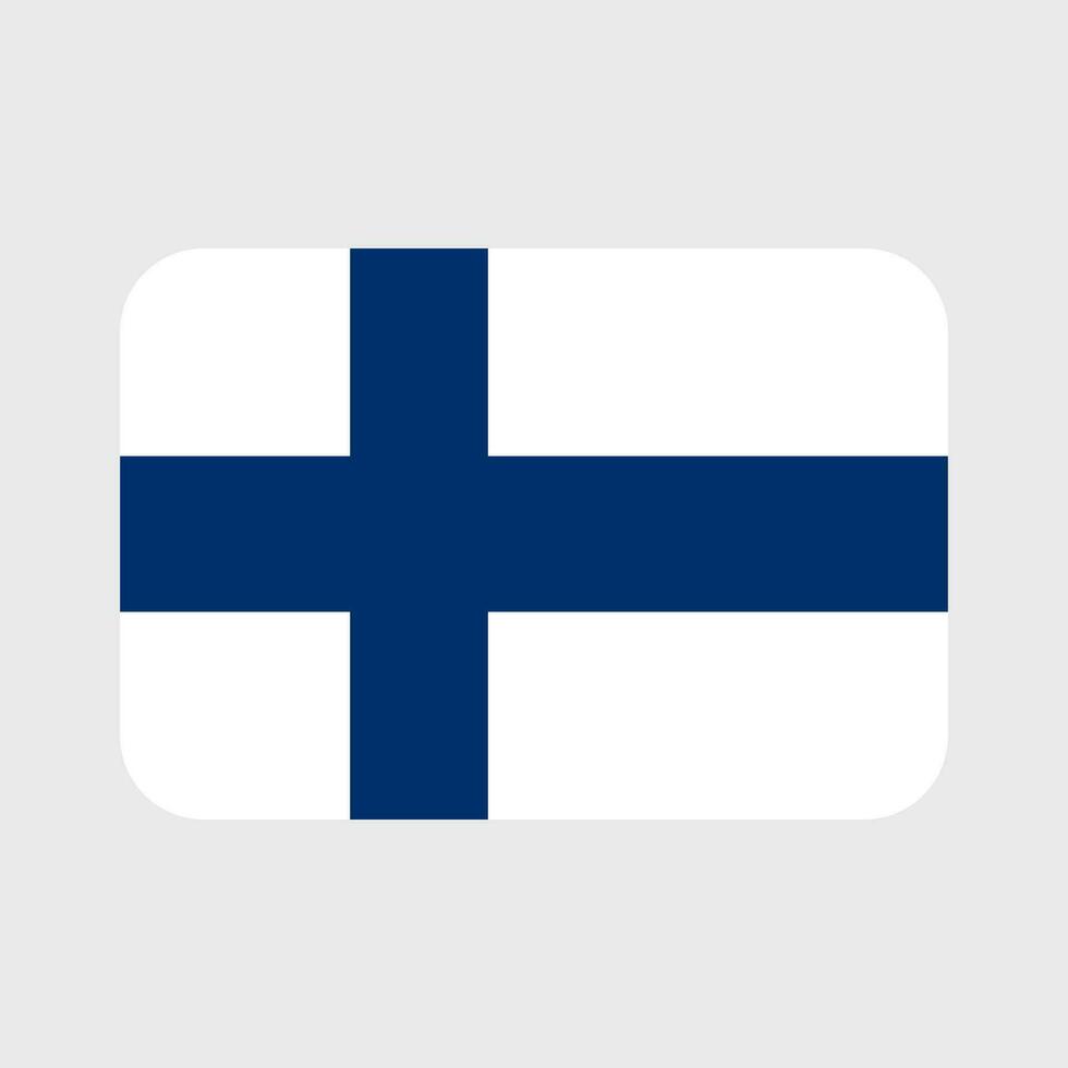 Finland vlag vector pictogrammen reeks van illustraties