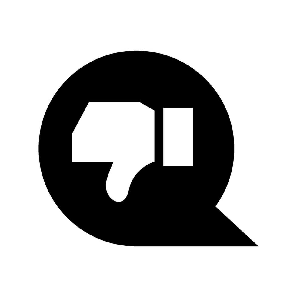 afkeer icoon vector symbool ontwerp illustratie