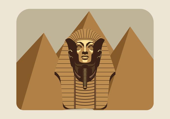 farao vectorillustratie vector