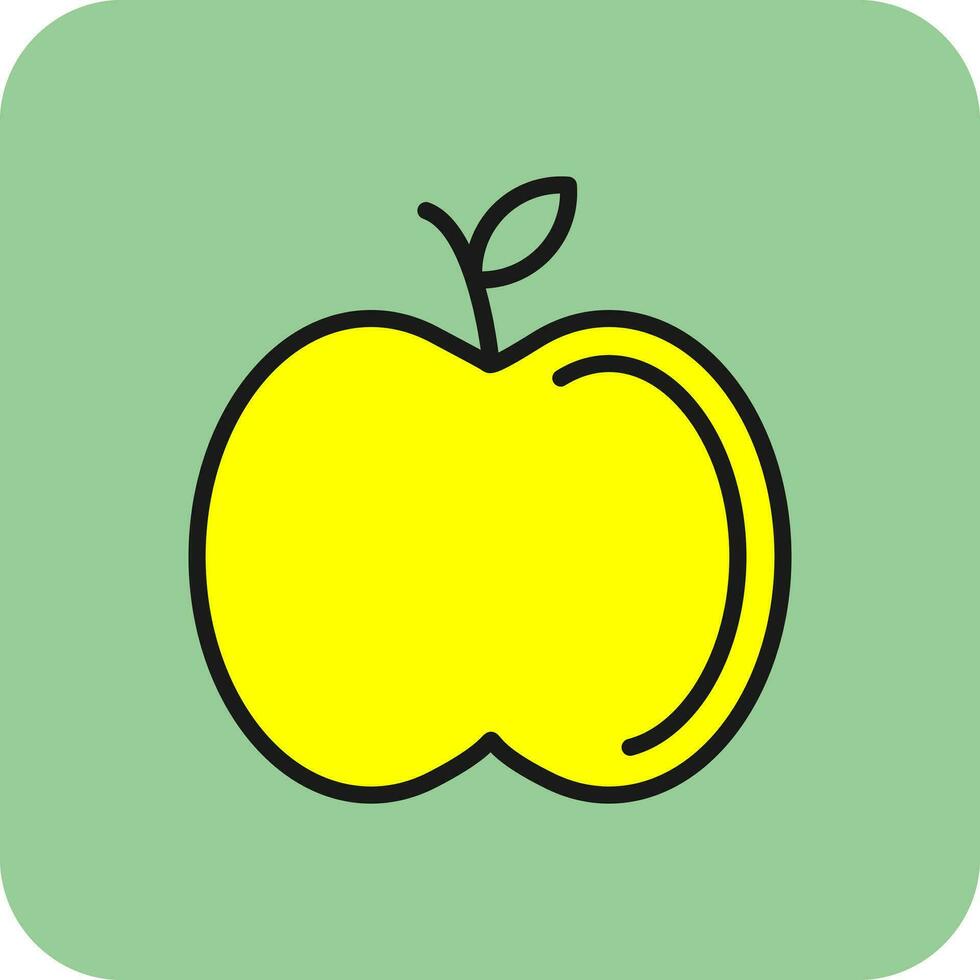 appel vector icoon ontwerp