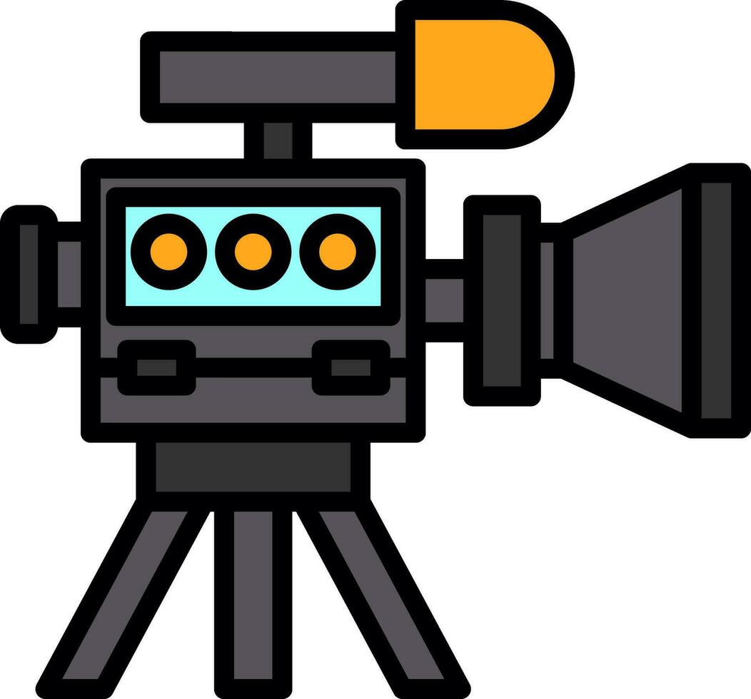 video camera vector icoon ontwerp