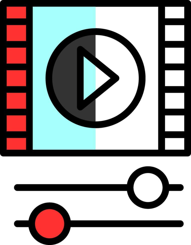 video vector icoon ontwerp