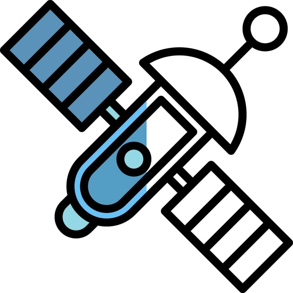 satelliet vector icoon ontwerp